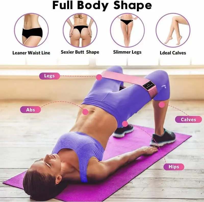 ¿Quieres moldear tus glúteos y caderas con un solo accesorio? Prueba ULexuChi Bandas para glúteos de 3 niveles, las bandas de resistencia que te permiten hacer ejercicios de fitness en casa, pilates y yoga con diferentes niveles de intensidad.