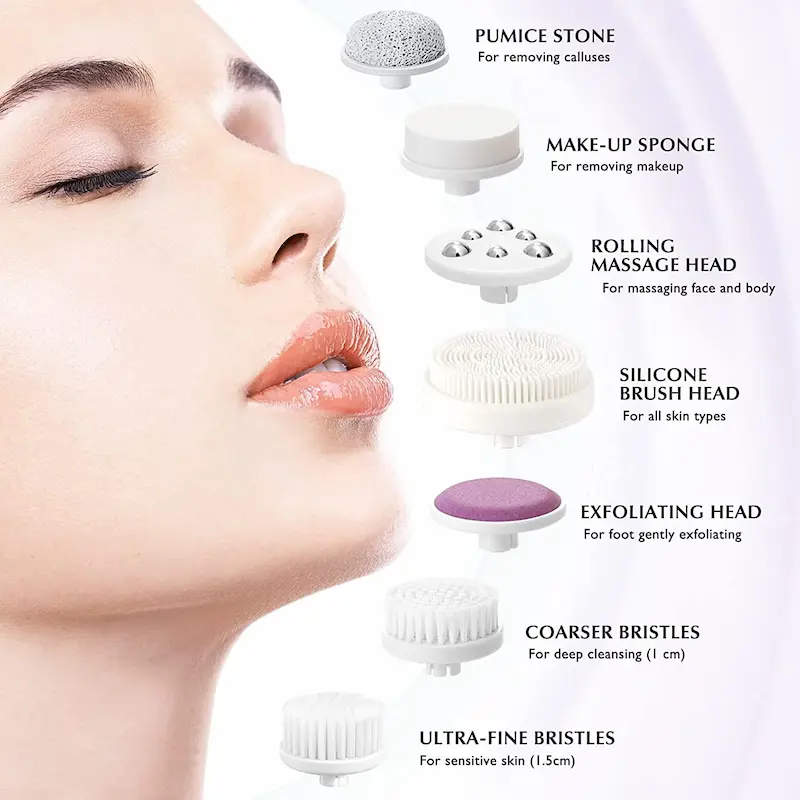 ¿Te gustaría tener una piel limpia, suave y libre de acné? Descubre el Cepillo de limpieza facial, el dispositivo eléctrico que exfolia y limpia tu rostro en profundidad, eliminando las impurezas y las células muertas.