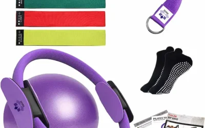 Maravilloso set de piezas, marca YXILEE, para practicar pilates en casa