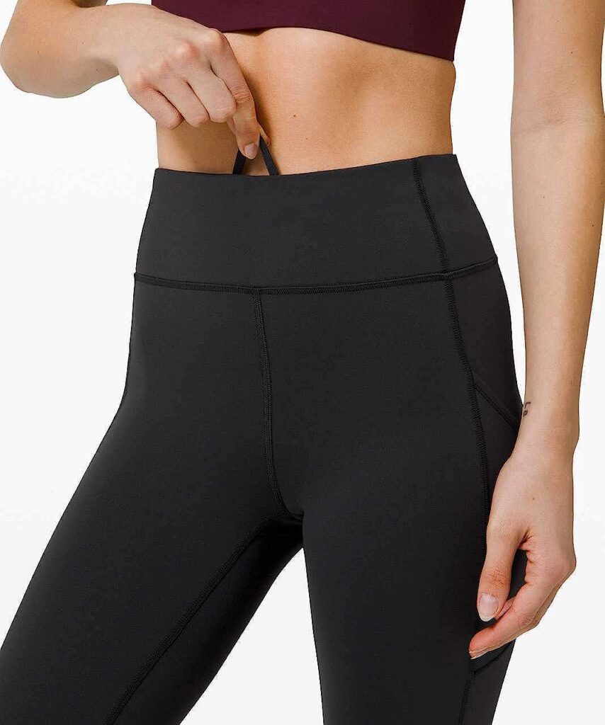 LULULEMON Invigorate - Ajustado de talle alto de 24.8 in