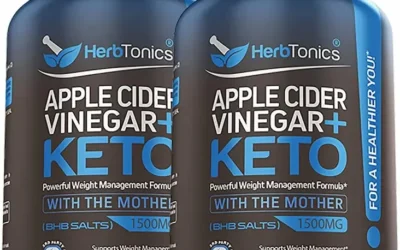 Suplemento apple cider vinegar + KETO de HerbTonics: seguro y efectivo para complementar tu dieta cetogénica