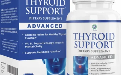 Suplemento con yodo para la tiroides Thyroid Support