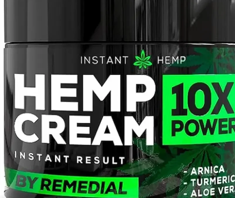 Crema de cáñamo de Remedial para dolores: 5 beneficios