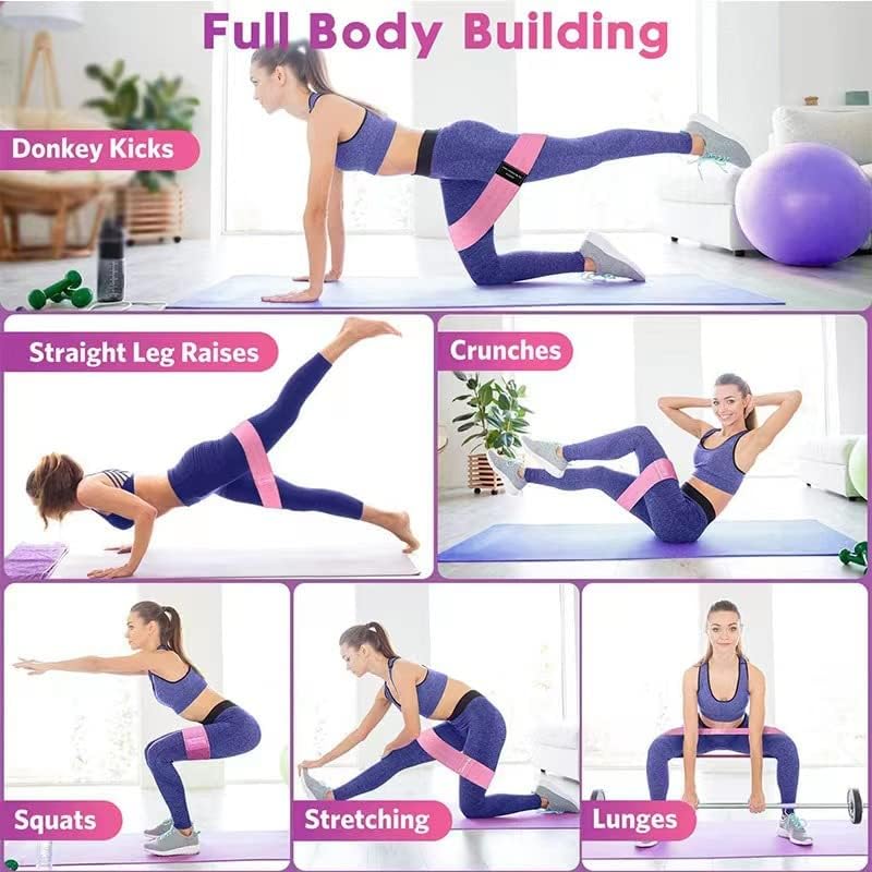 ¿Quieres moldear tus glúteos y caderas con un solo accesorio? Prueba ULexuChi Bandas para glúteos de 3 niveles, las bandas de resistencia que te permiten hacer ejercicios de fitness en casa, pilates y yoga con diferentes niveles de intensidad.