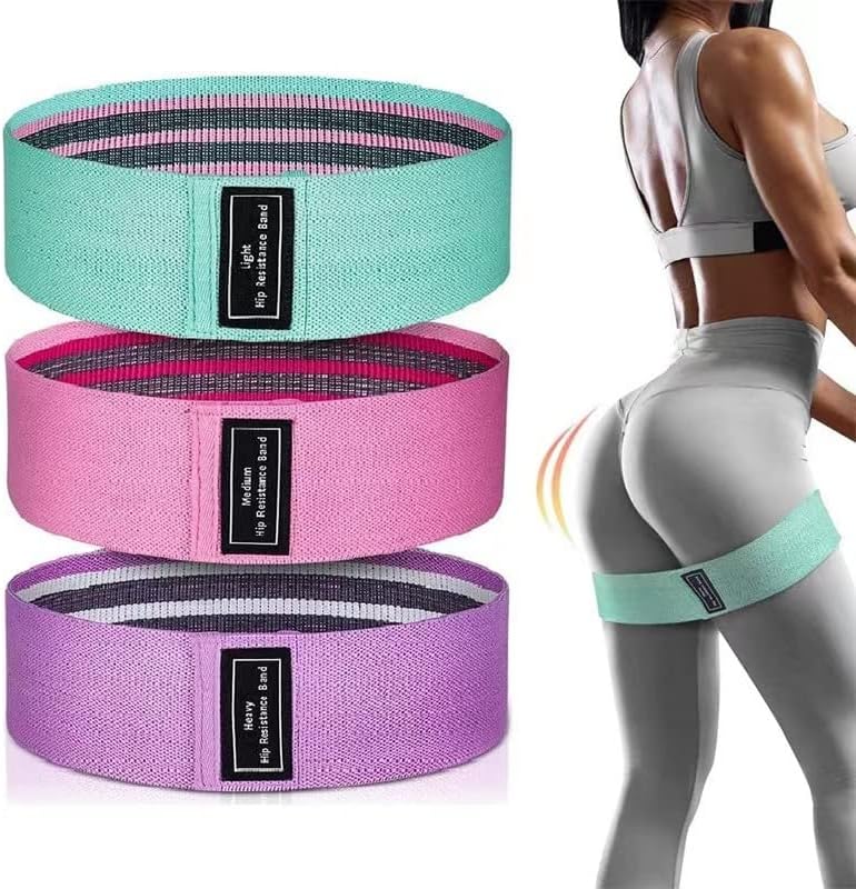 ¿Quieres moldear tus glúteos y caderas con un solo accesorio? Prueba ULexuChi Bandas para glúteos de 3 niveles, las bandas de resistencia que te permiten hacer ejercicios de fitness en casa, pilates y yoga con diferentes niveles de intensidad.