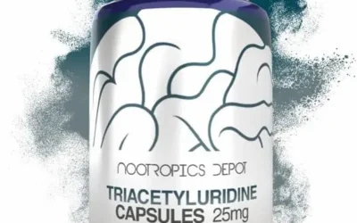 Cápsulas TAU (triacetiluridina) de la marca Nootropics Depot: suplemento que te hará sentir más inteligente, feliz y satisfecho