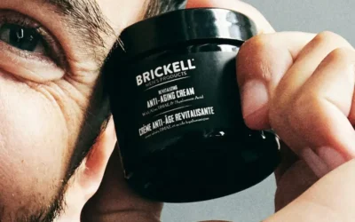 Conoce la crema revitalizadora antiedad para hombres de la marca Brickell Men’s
