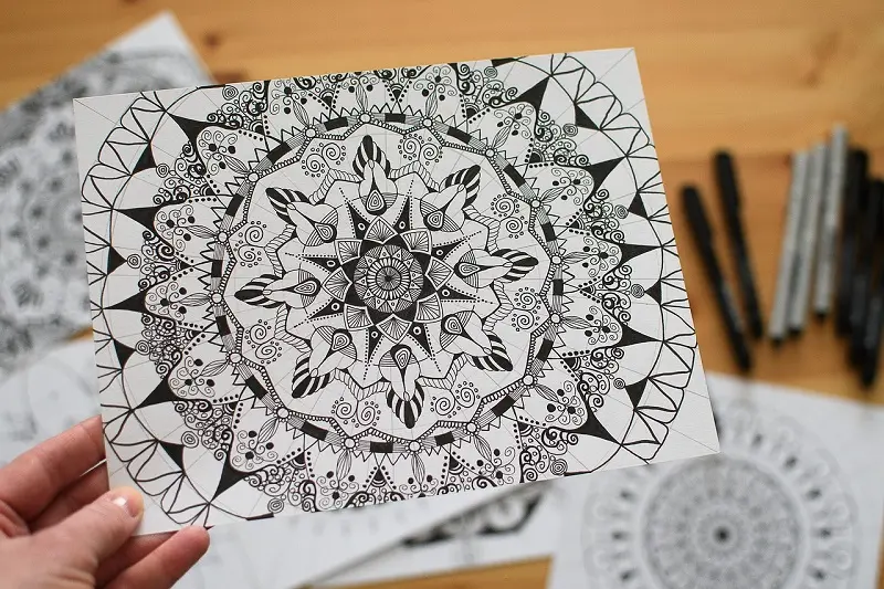 Pintar mandalas