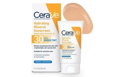 CeraVe Protector solar tintado con SPF 30: excelente opción  para proteger la piel del sol y al mismo tiempo hidratarla y embellecerla