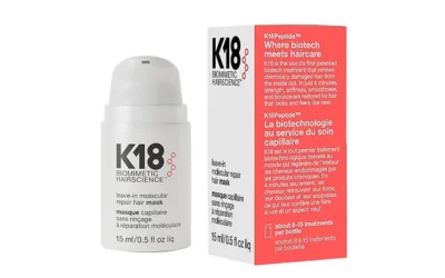 La mascarilla capilar reparadora K18PEPTIDE que repara y regenera tu cabello rápidamente