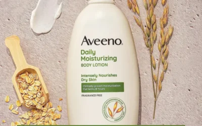 Loción corporal hidratante diaria con avena de la marca Aveeno: cuida tu piel con un producto natural, eficaz y seguro