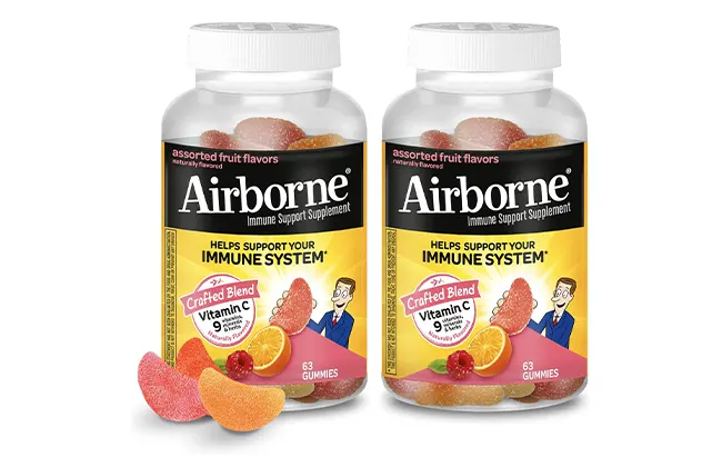 Conoce las maravillosas gomitas de frutas surtidas de la marca Airborne