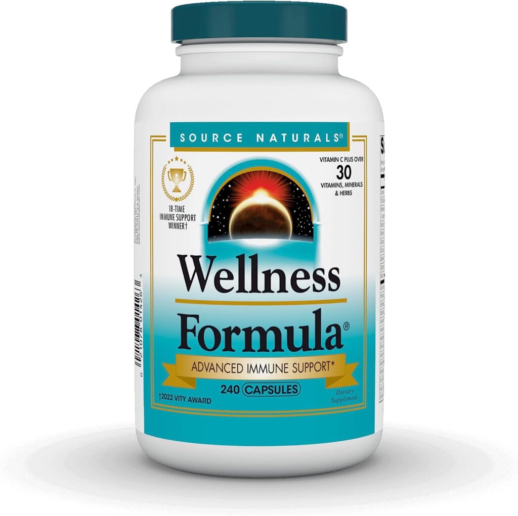Source Naturals Fórmula de Bienestar Vitaminas Bio-Alineadas y Defensa Herbal