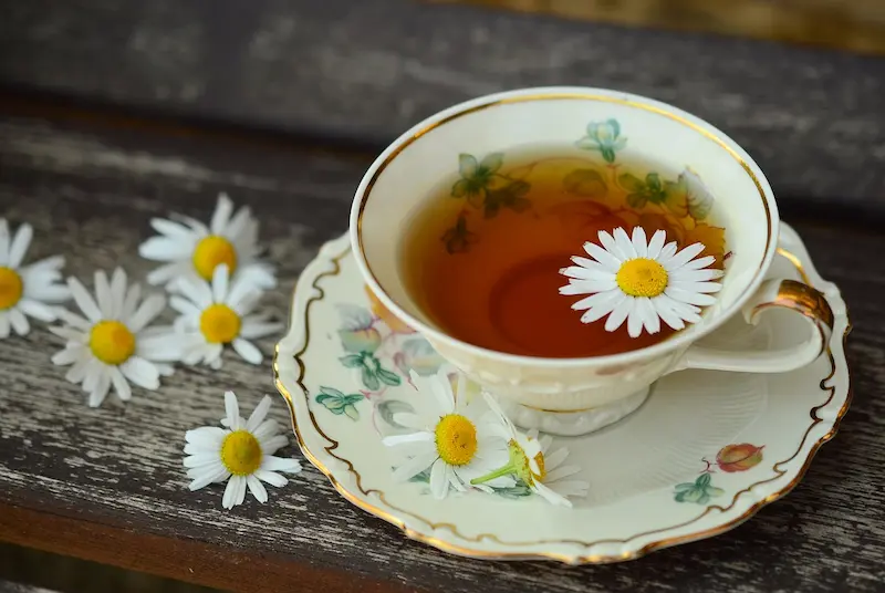 té de manzanilla