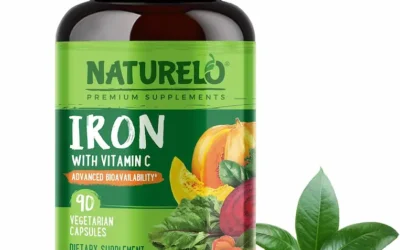 NATURELO: un suplemento vegano de hierro con vitamina C y alimentos integrales orgánicos