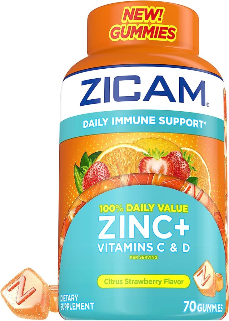 Zicam Gomitas Inmunológicas: Refuerza tu Salud con Vitamina C y Zinc. ¡Protégete Ahora!