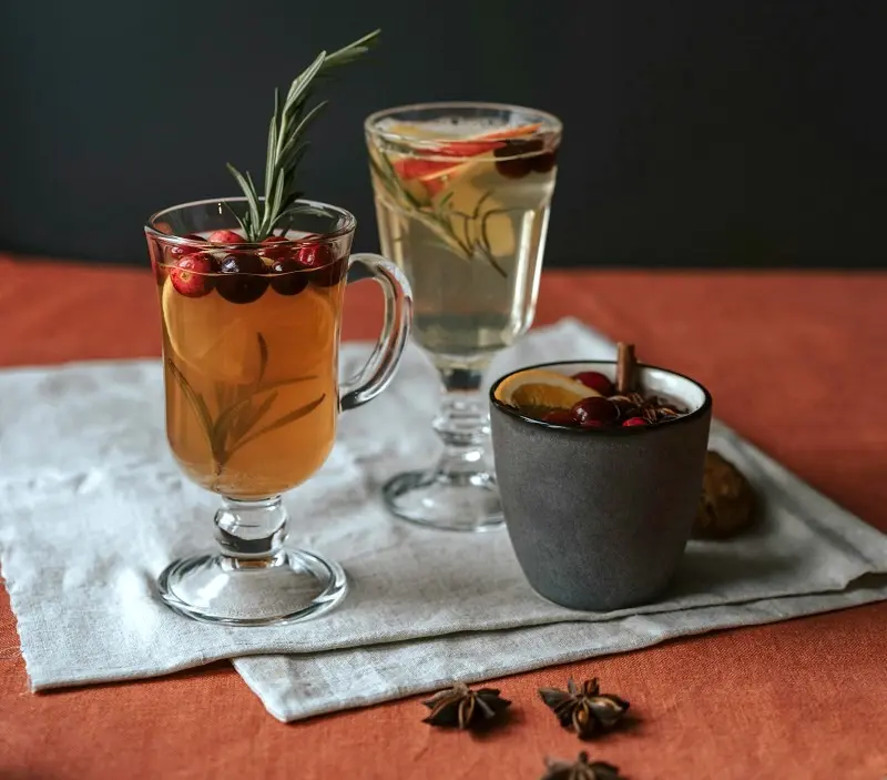 Infusión de arándanos