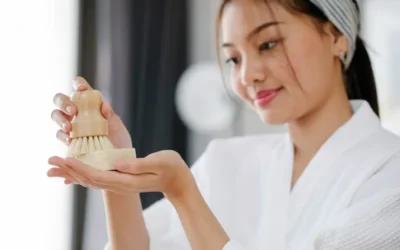 Elaboración de jabón asiático con harina de arroz y avena para aclarar la piel