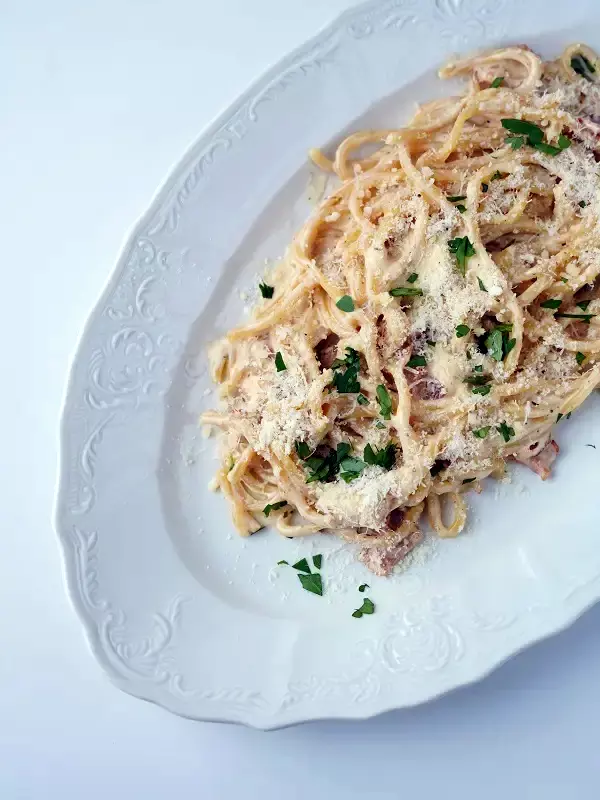 Pasta carbonara