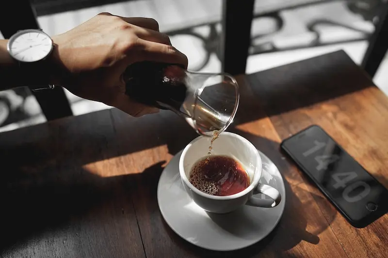 el café