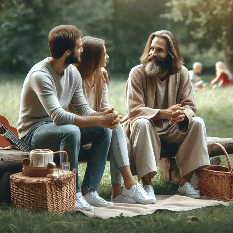 Cuando Cristo vino a conversar