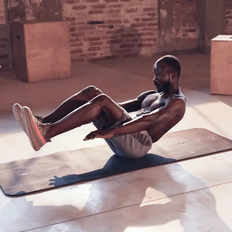 Fortaleciendo los abdominales
