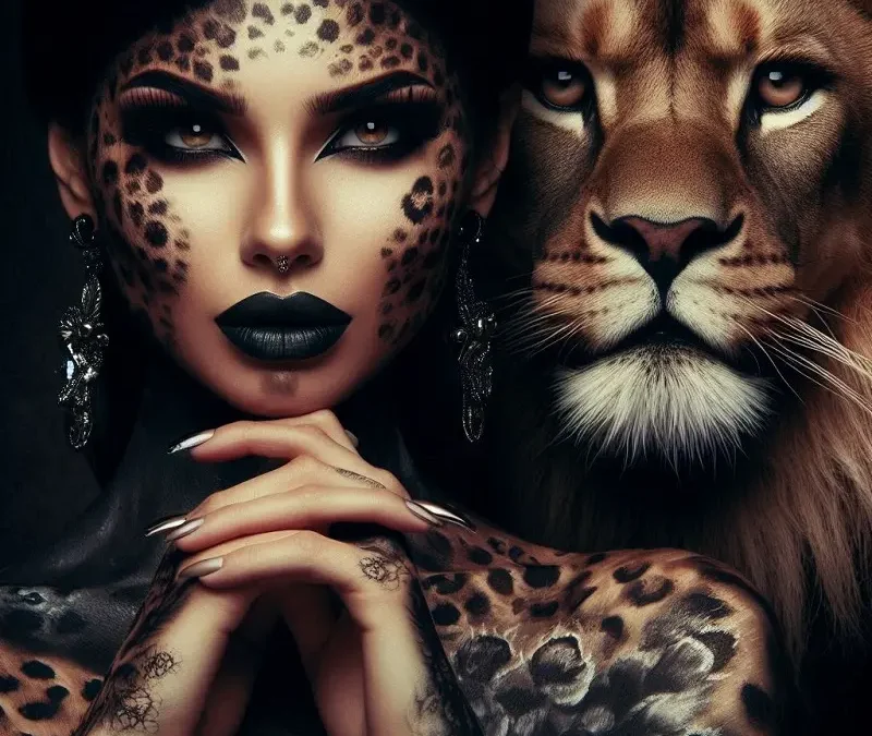 África en nuestra sangre: el leopardo y el león
