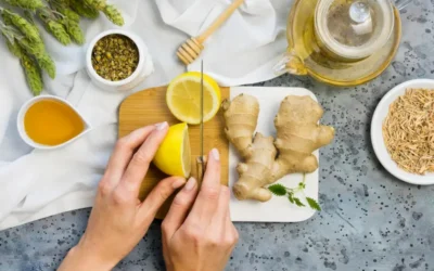 Shot de jengibre con limón: Un impulso matutino para tu salud