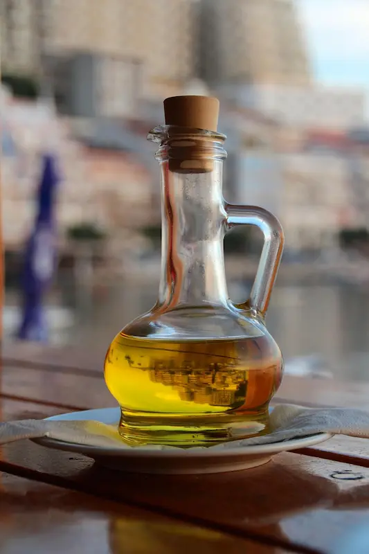 aceite de oliva y limón