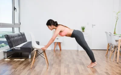 5 Ejercicios de silla para un abdomen fuerte y tonificado