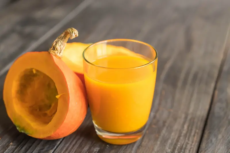 jugo de calabaza