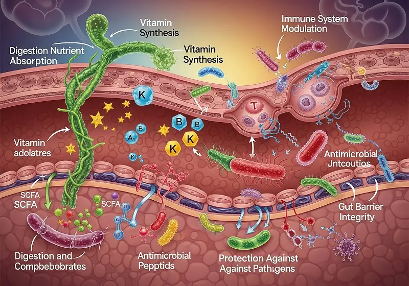 El Equilibrio de la Microbiota Intestinal