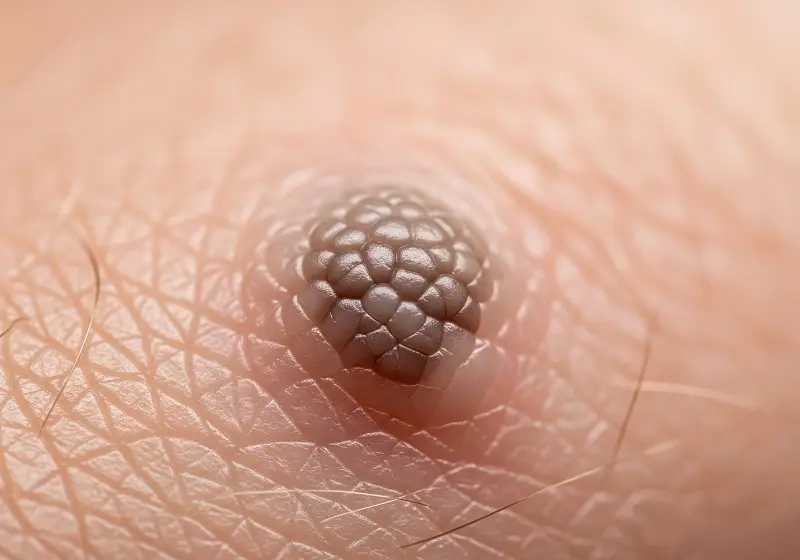 Verrugas en adultos mayores